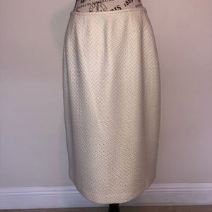 Gorgeous white sparkling skirt!